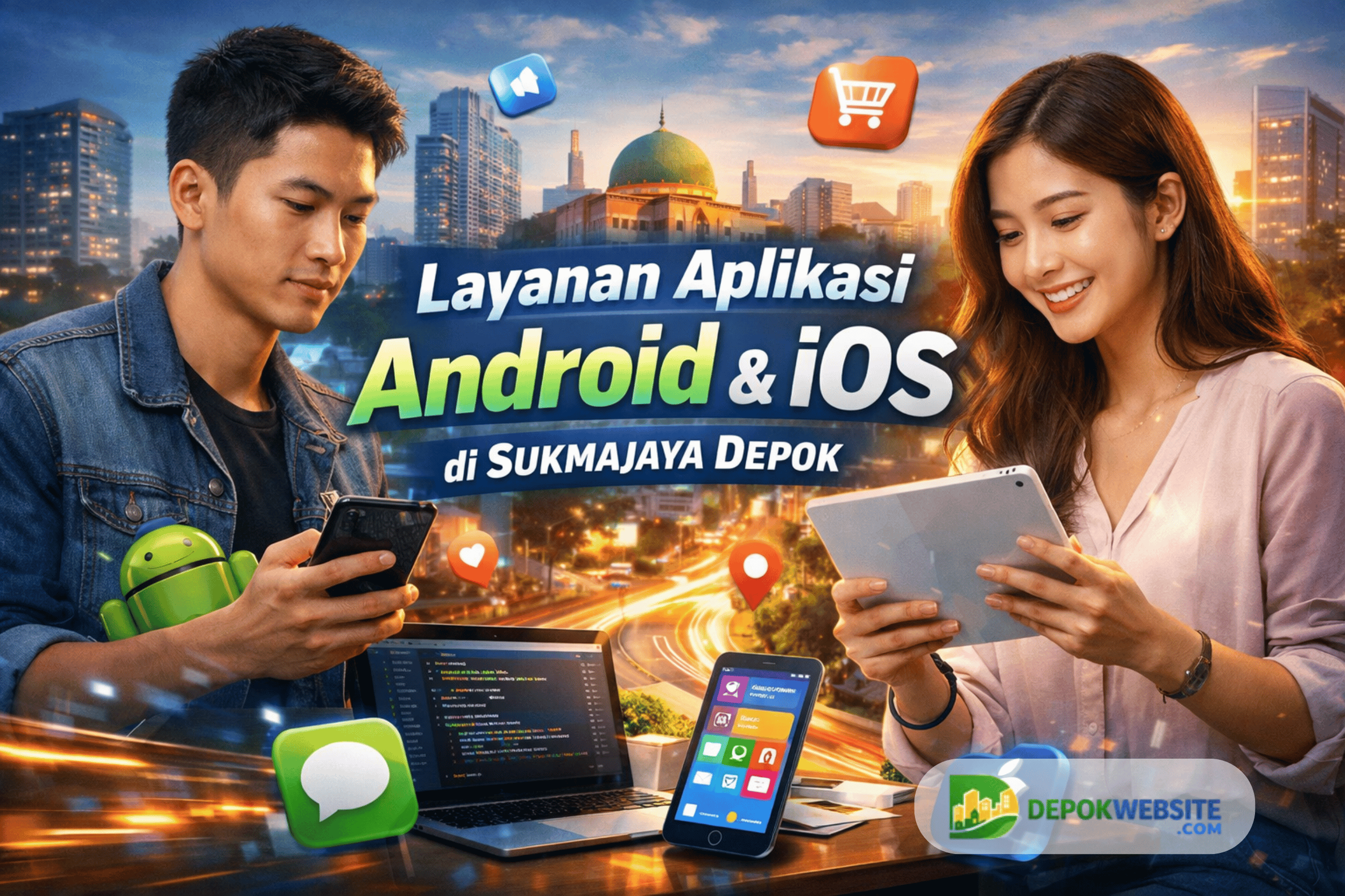 Layanan Aplikasi Android & iOS di Sukmajaya Depok